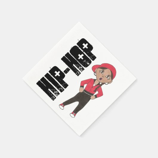 Hip Hop Dance Studio Overweging Costume Dancer Gir Servet (Hoek)