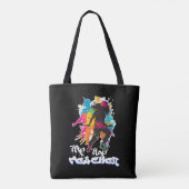 Hip Hop Dance Teacher Gift Tote Bag (Achterkant)