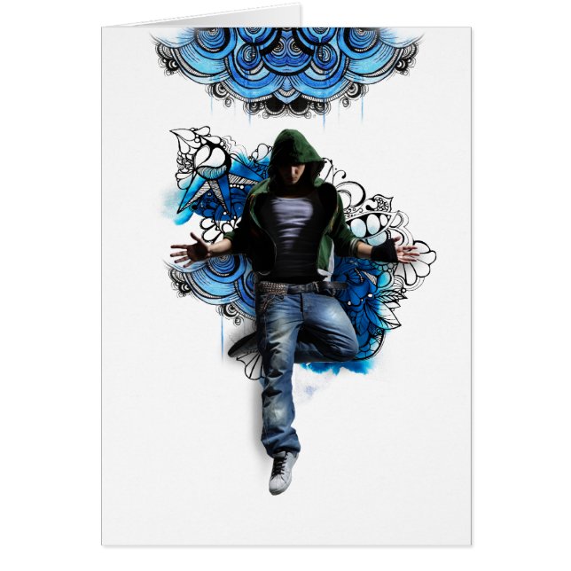 Hip hop dancer (Voorkant)