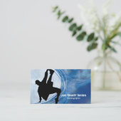 Hip Hop Dancer Grunge Choreograaf Visitekaartje (Staand voorkant)