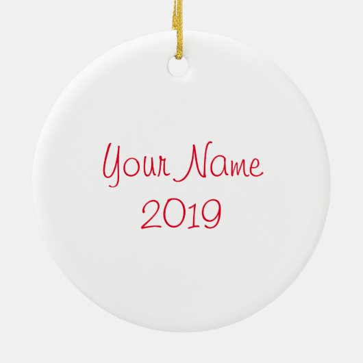 Hip Hop Dancer Personalized Ornament (Achterkant)