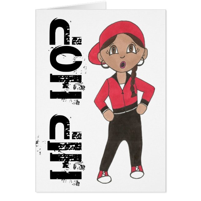 Hip Hop Dancer Teacher Studio Overweging Cadeau (Voorkant)