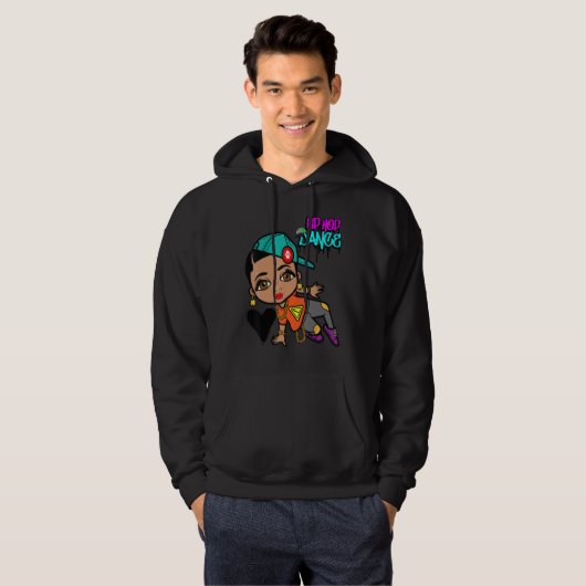 Hip Hop Dancing Break Dance Spring Street P Hoodie (Voorkant volledig)