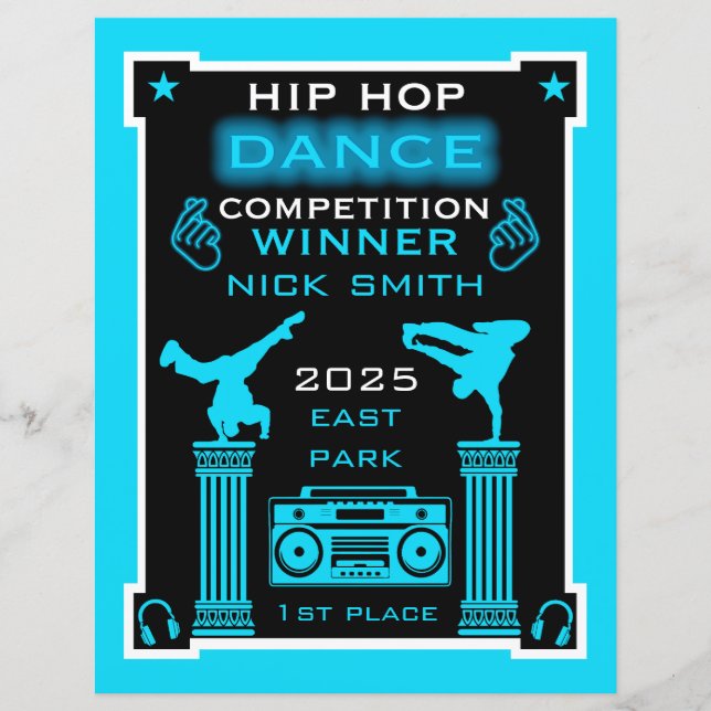 Hip Hop Danscompetitie (Voorkant)