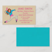 Hip Hop-dansdansstudio Visitekaartje (Voorkant / Achterkant)