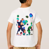 Hip Hop Dansen Naar 12e Verjaardag T-shirt (Achterkant)