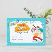 Hip Hop Dansfeest Uitnodiging (Staand voorkant)