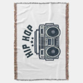 Hip hop deken (Voorkant Verticaal)