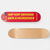 HIP HOP DEMONS Skateboard (Horizontaal)
