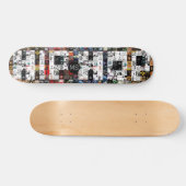 Hip-Hop-Design Persoonlijk Skateboard (Horizontaal)