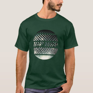 Hip hop discobal in platina zilver als cadeau t-shirt