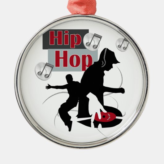 Hip Hop DJ Ornament (Voorkant)