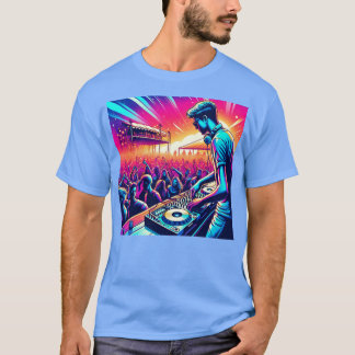 Hip Hop DJ Retro  Album Bronx Party Collect T-shirt
