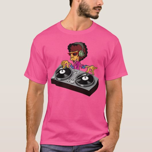 Hip Hop Dj T-shirt (Voorkant)