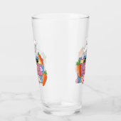 Hip-Hop Easter Bunny Mixtape – Retro Cassette Glas (Rechts)