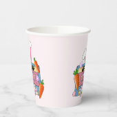 Hip-Hop Easter Bunny Mixtape – Retro Cassette Papieren Bekers (Links)