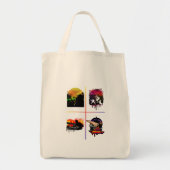 Hip Hop Elements Tote Bag MC DJ Breakdance (Voorkant)
