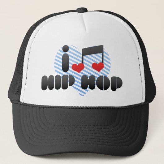 Hip Hop fan Trucker Pet (Voorkant)