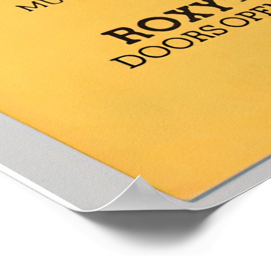 Hip Hop Flyer Poster (Hoek)