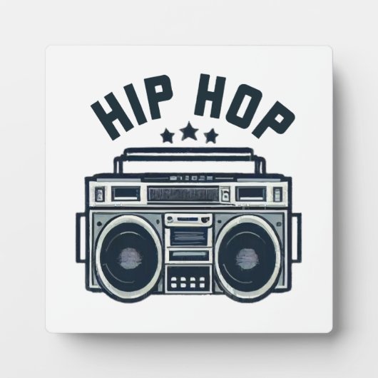 Hip hop fotoplaat (Voorkant)