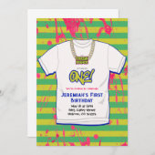 Hip Hop Fresh Eerste Verjaardag Kaart (Voorkant / Achterkant)