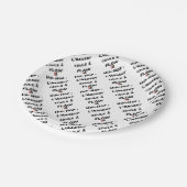 HIP-HOP: GELD IN FLOW - Woordspellen Papieren Bordje (Gekanteld)