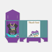 Hip Hop Geslacht onthullen Tent gunsten Paarse & B Bedankdoosjes (Uitgevouwen)