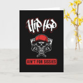 Hip Hop Gezegde Music Rap Kaart (Gele Bloem)