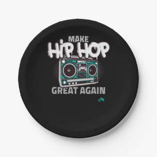 Hip Hop Gift | Maak Hip Hop weer geweldig Papieren Bordje