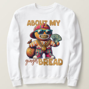 Hip Hop Gingerbread Man Grappig Urban Christmas Trui