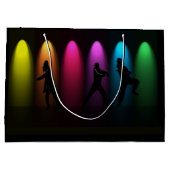 Hip Hop Girl Birthday Custom LG GB Groot Cadeauzakje (Achterkant)