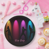 Hip Hop Girl Birthday Party Borden Papieren Bordje (Feest)