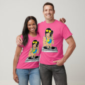 Hip Hop Girl Inspirerend DJ T-shirt (Unisex)