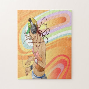 Hip Hop Girl Puzzle Legpuzzel