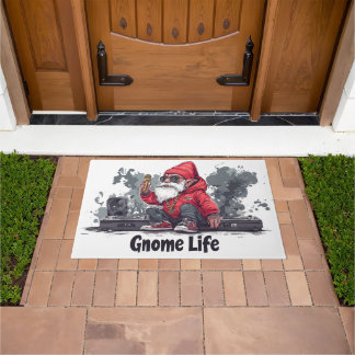 Hip Hop Gnome Illustratie - Gnome Life Deurmat