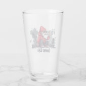 Hip Hop Gnome Illustratie - Gnome Life Glas (Achterkant)