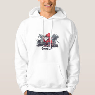 Hip Hop Gnome Illustratie - Gnome Life Hoodie