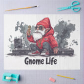 Hip Hop Gnome Illustratie - Gnome Life Tissuepapier (Craft)