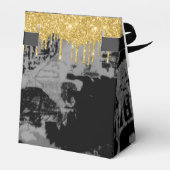 Hip Hop Gold Chain Baby shower Bedankdoosjes (Achterkant)