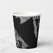 Hip Hop Gold Chain Baby shower Papieren Bekers (Achterkant)