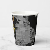 Hip Hop Gold Chain Baby shower Papieren Bekers (Links)