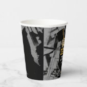 Hip Hop Gold Chain Baby shower Papieren Bekers (Rechts)