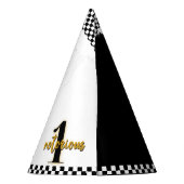 Hip Hop Gold Graffiti B-Boy berucht op een dag Feesthoedjes (Achterkant)