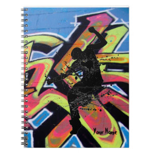 Hip Hop Graffiti Dancer Persoonlijk Notitieboek