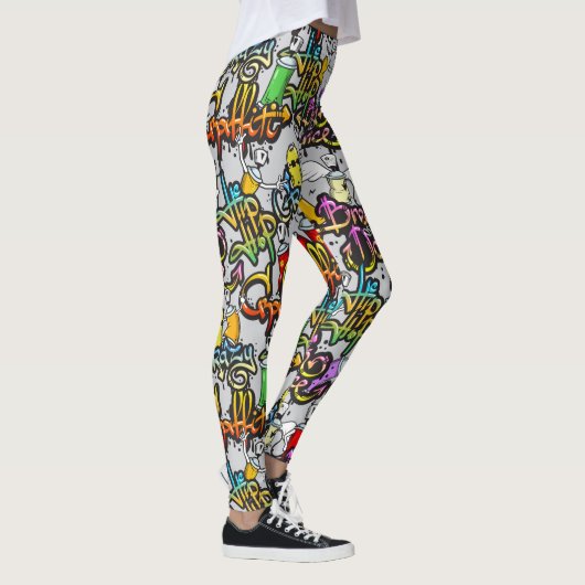 Hip Hop Graffiti leggings (Rechts)
