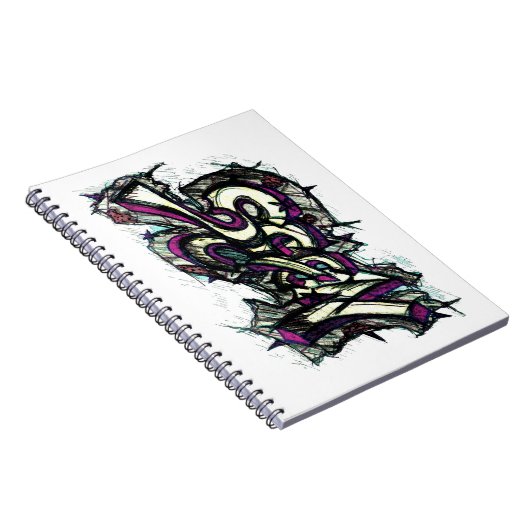 Hip Hop Graffiti Letters Notitieboek (Rechterzijde)