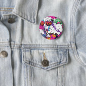 Hip Hop Graffiti Ronde Button 5,7 Cm (In situ)