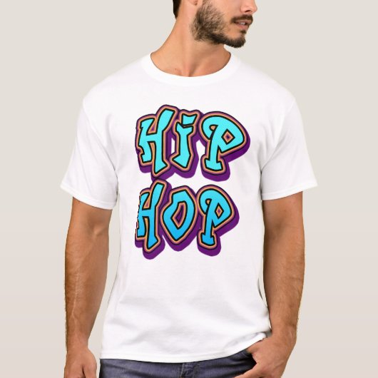 Hip Hop Graffiti T-shirt (Voorkant)