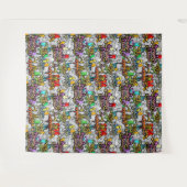 Hip Hop Graffiti tapisserieën Wandkleed (Voorkant (horizontaal))