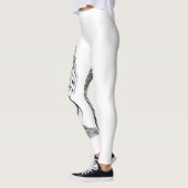 Hip Hop Grafische Leggings - Draak (Links)